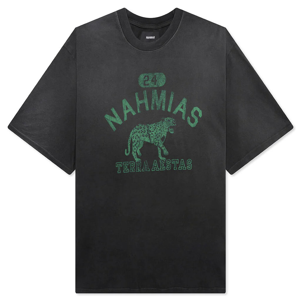 Terraestiva Boxy T Shirt Worn Black