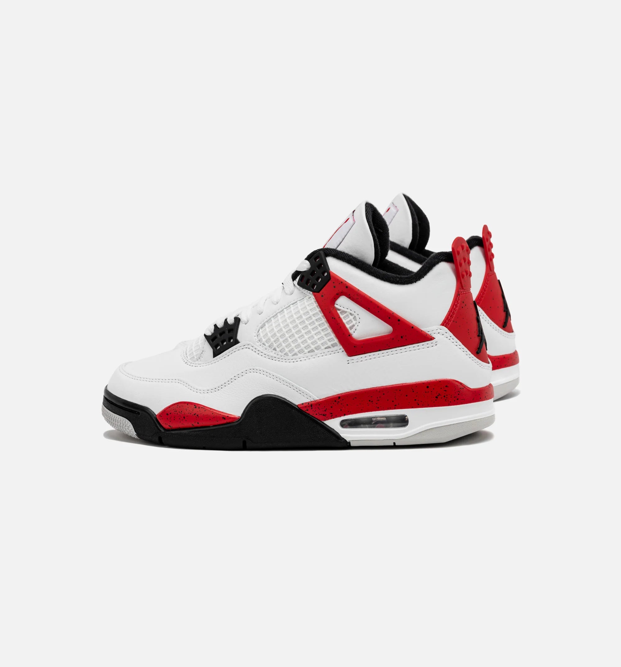 Air Jordan 4 Retro Red Cement Mens Lifestyle Shoe White Red Limit One Per Customer