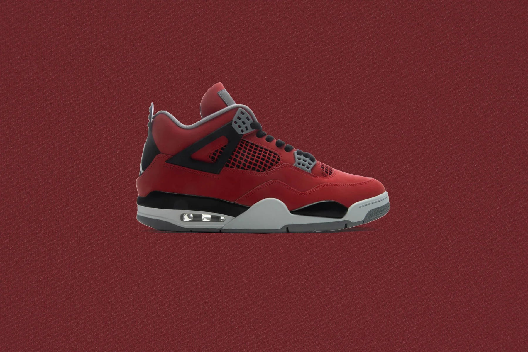 Air Jordan 4 Retro Toro Bravo Fire Red White Black Cement Grey