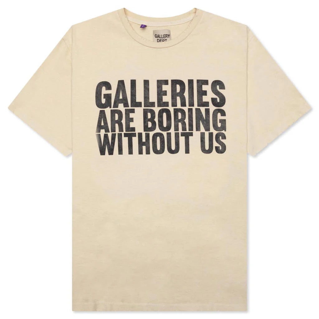 Boring Tee Antique White