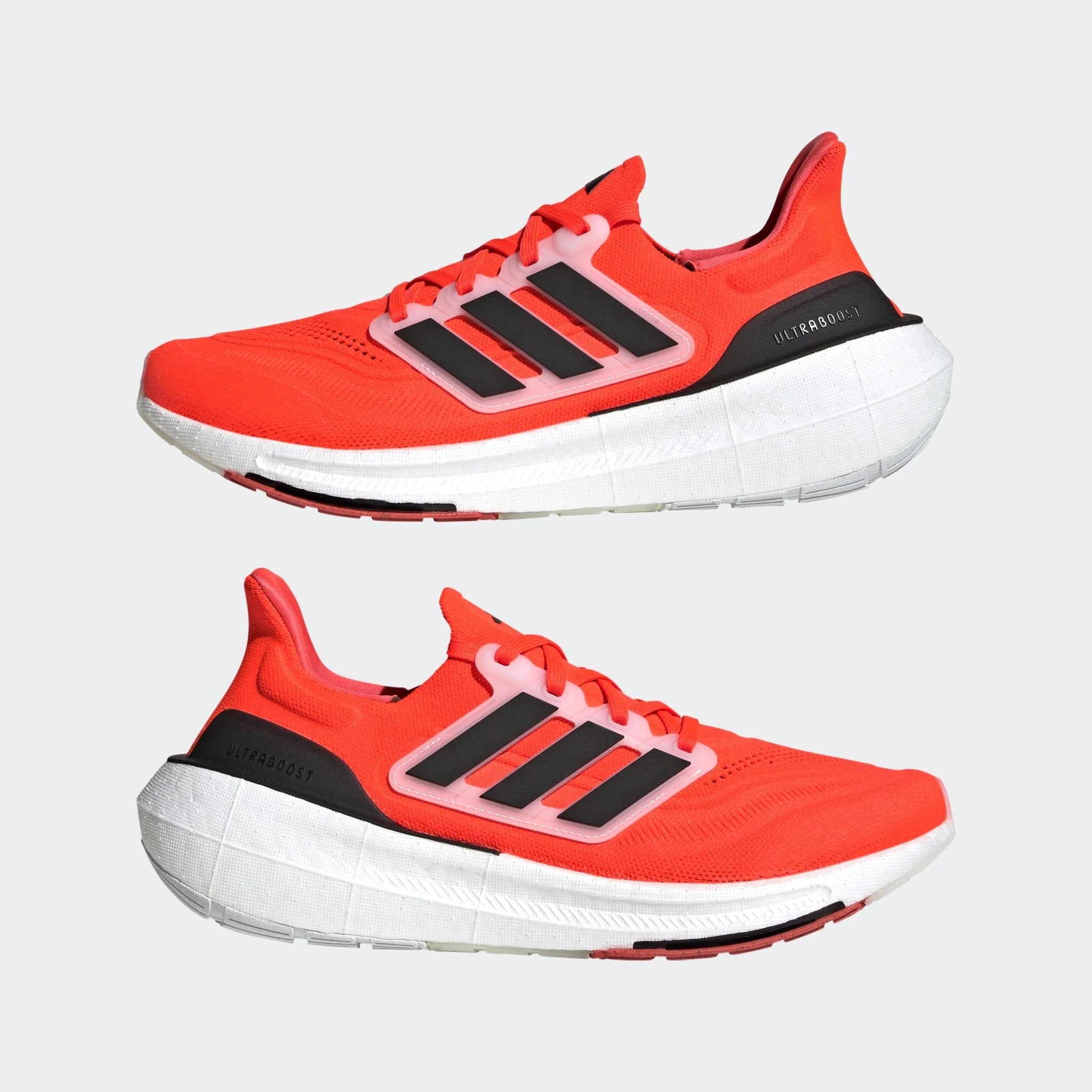 adidas Ultraboost Ligh Solar Red Black White