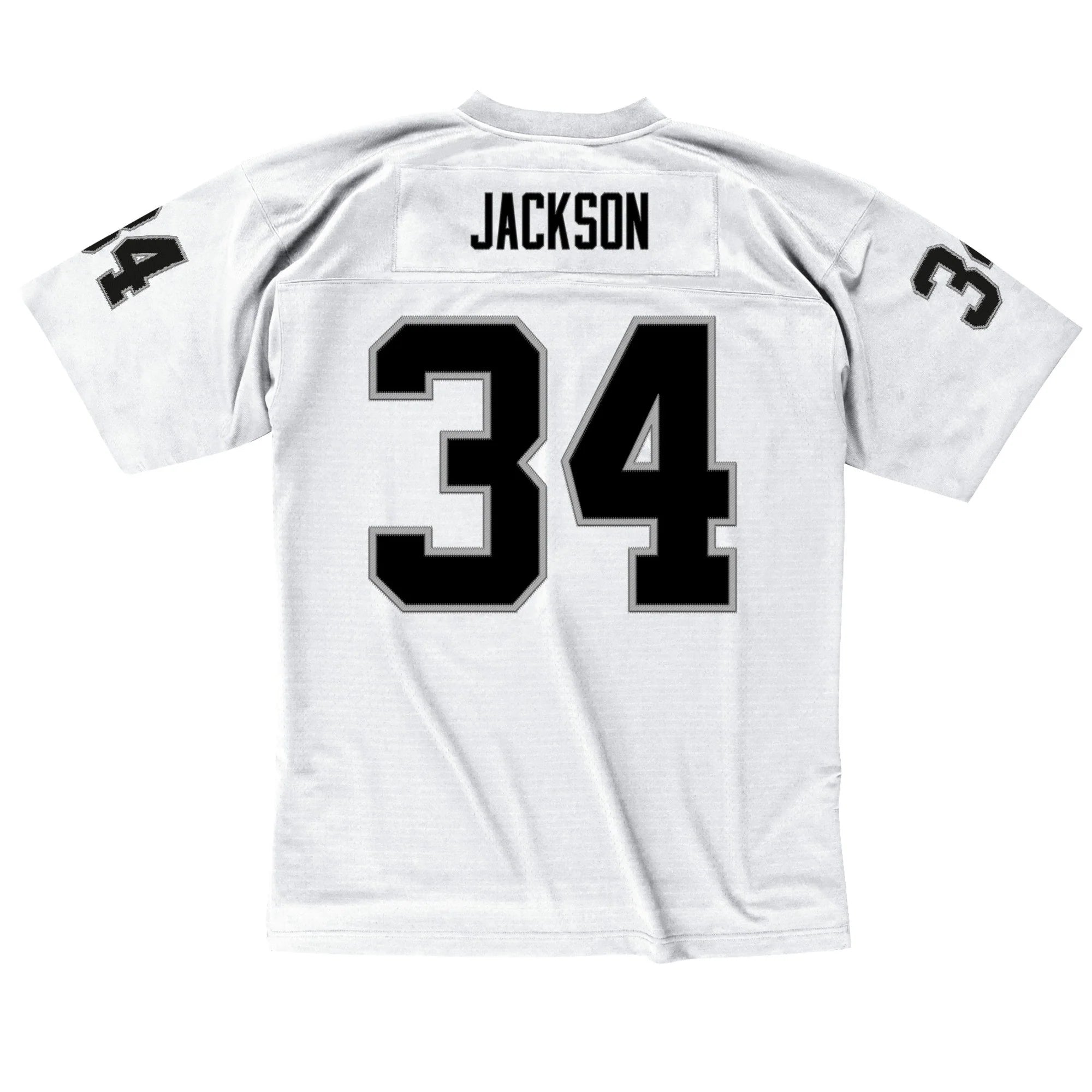 Replica Collection Los Angeles Raiders NFL Bo Jackson Jersey White Black
