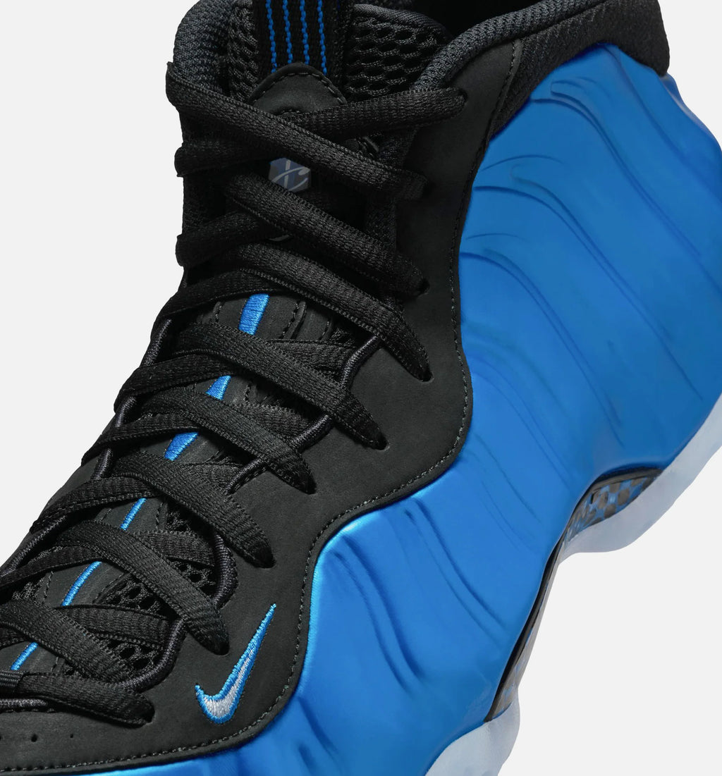 Air Foamposite International Blue Mens Lifestyle Shoe Neon Royal White Black Clear Free Shipping