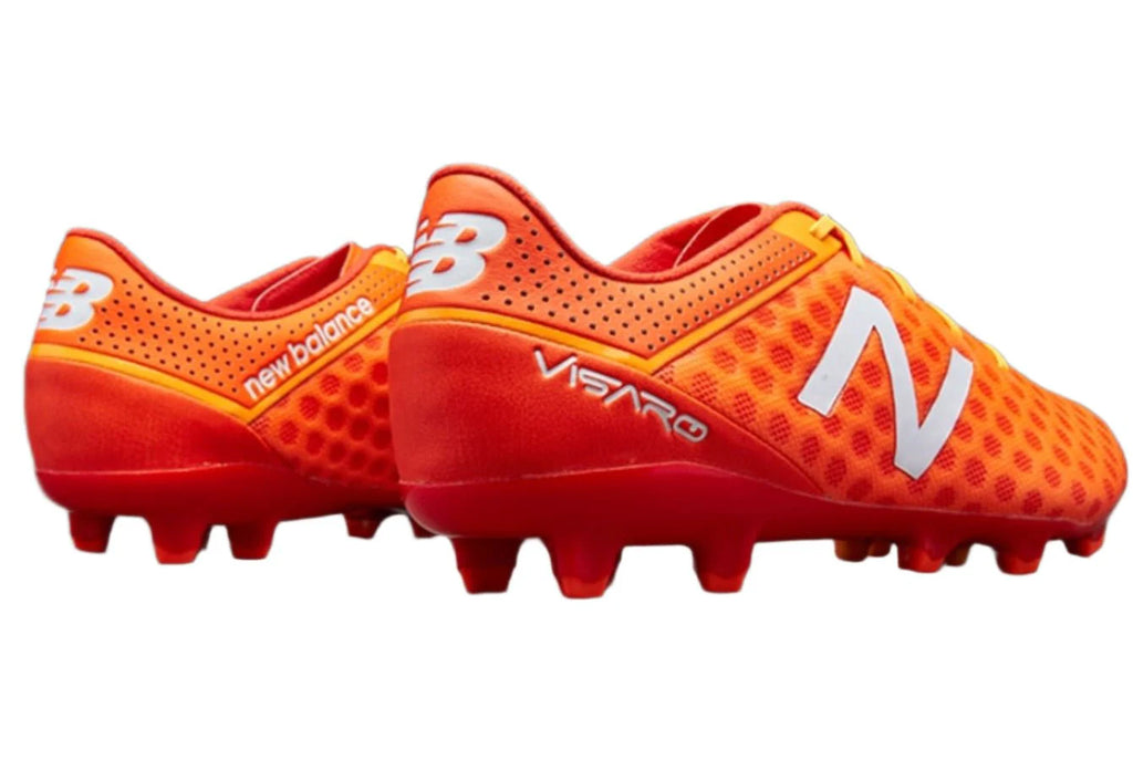 New Balance Visaro Pro FG Wide 2E Firm Ground Soccer Cleats Lava