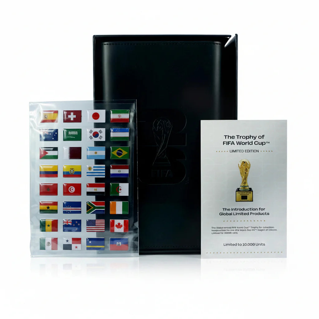 FIFA World Cup 2026 World Champion 3D Trophy Replica Diy Champion Flag