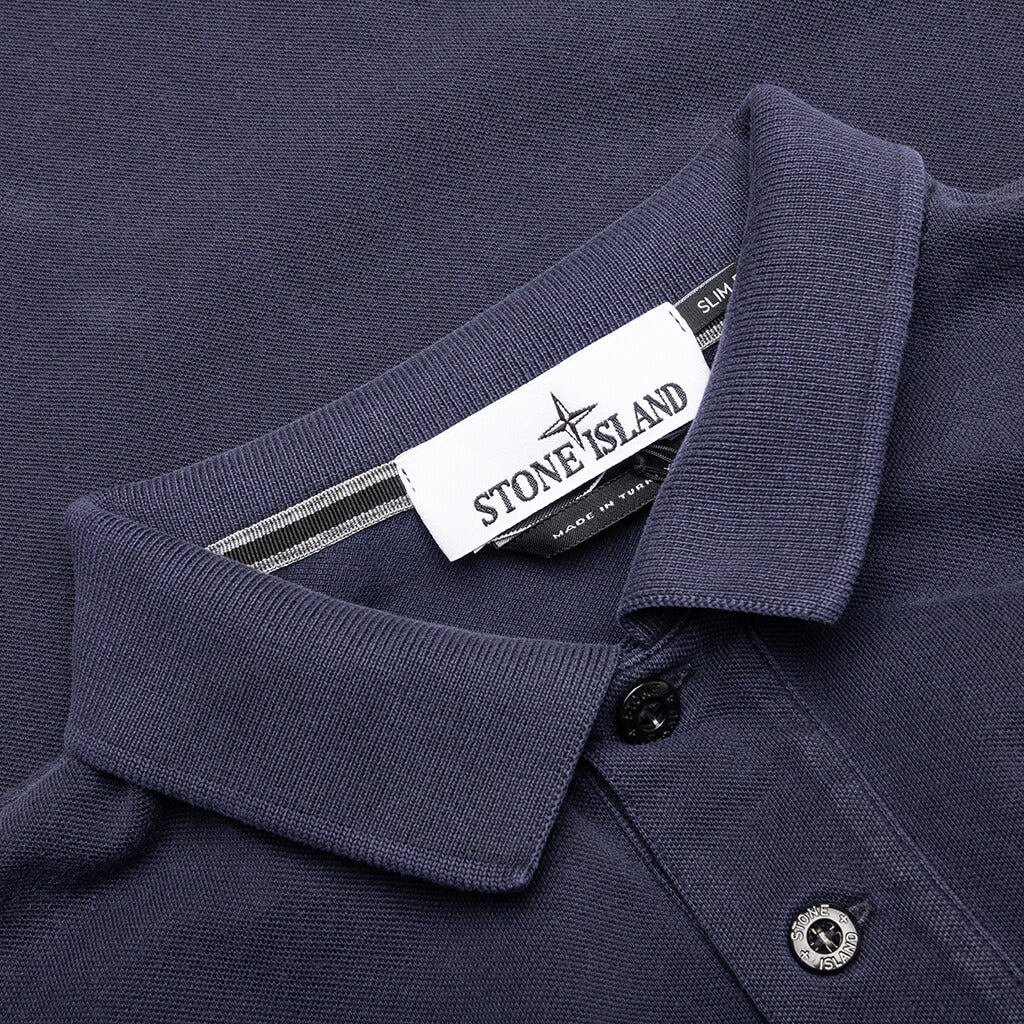 Short Sleeve Polo Navy Blue