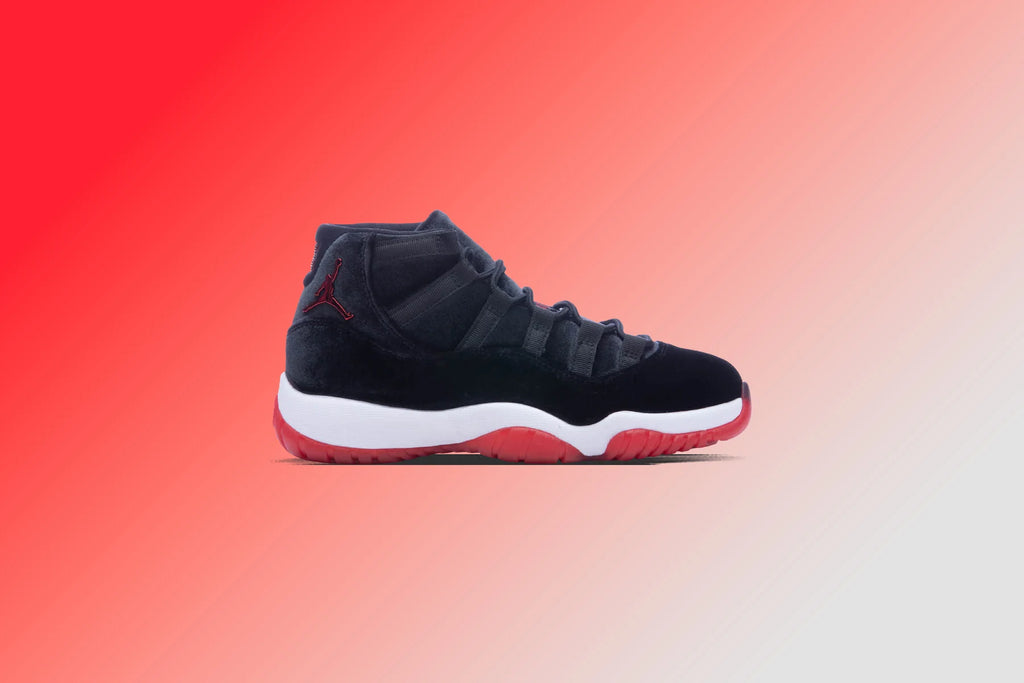Womens Air Jordan 11 Retro Black Gym Red White