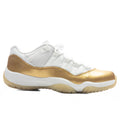 Womens Air Jordan 11 Retro Low Mothers Day White Metallic Gold Team Gold