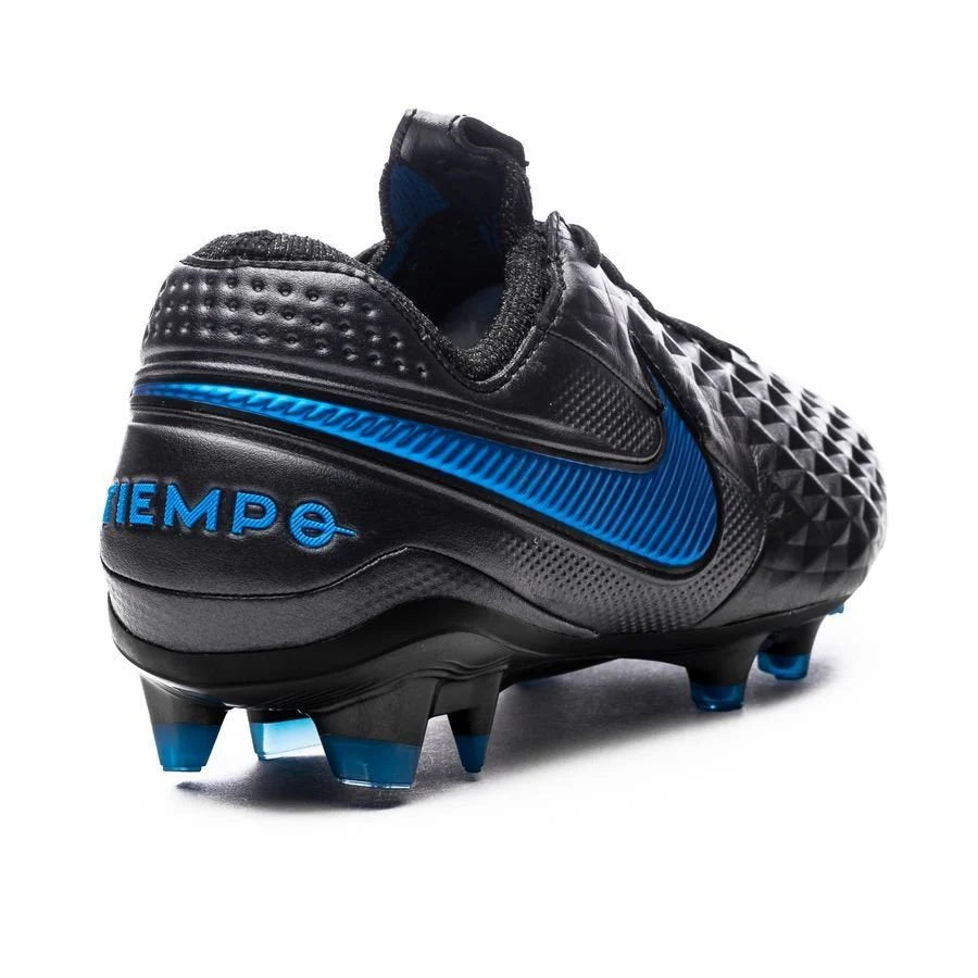 Nike Legend 8 Elite FG Firm Ground Soccer Cleats Black Blue Hero