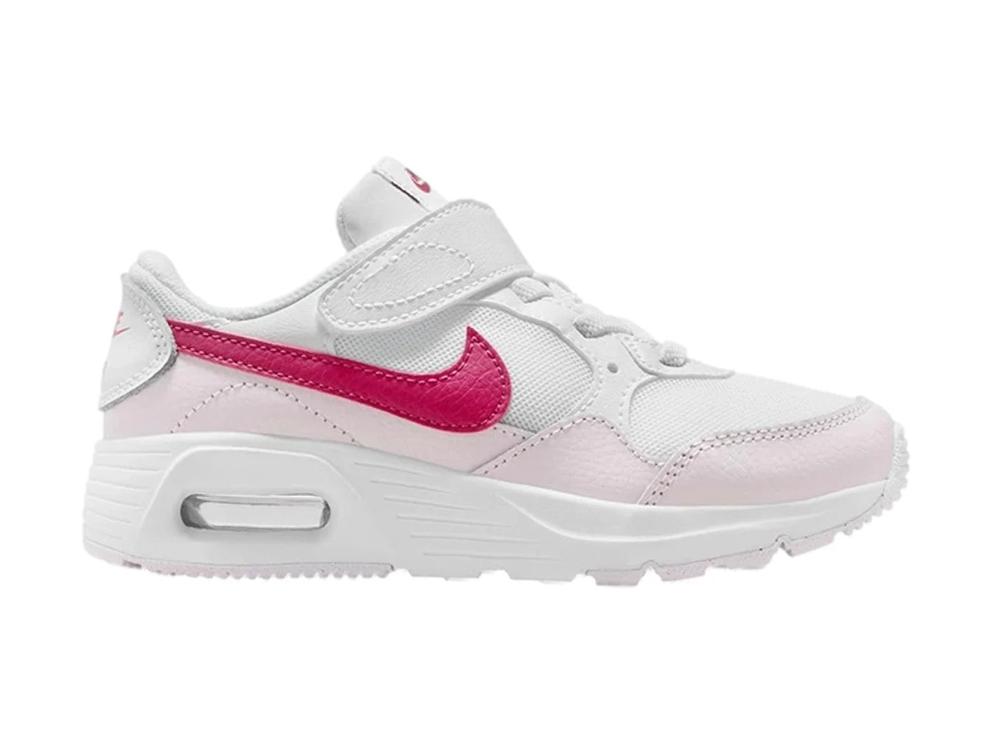 Tenis Nike Air Max SC Blanco y Violeta para Niña