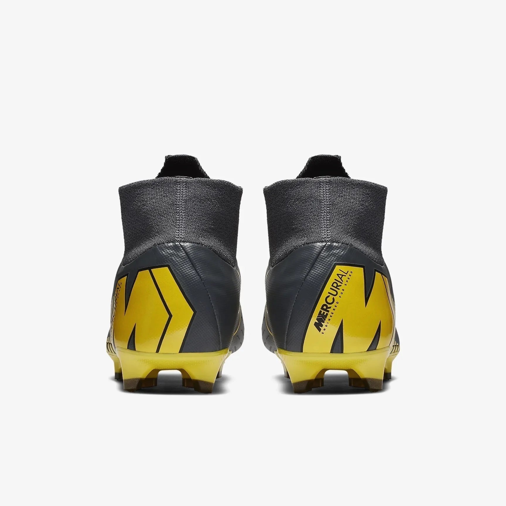 Nike Superfly 6 Pro FG Mens Soccer Cleats Dark Grey Yellow