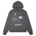 Zero Dollars Hoodie Vintage Grey