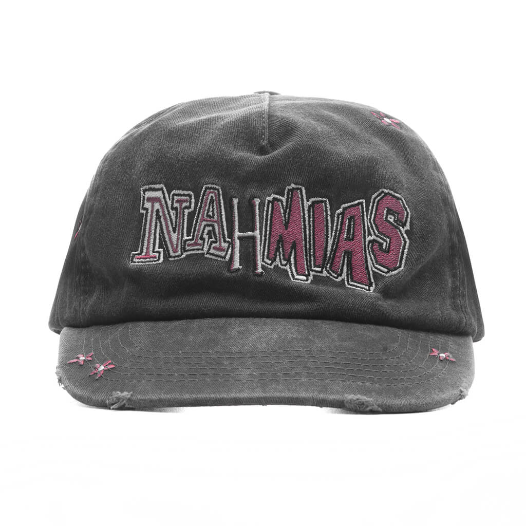 Flower Groms Dad Cap Black