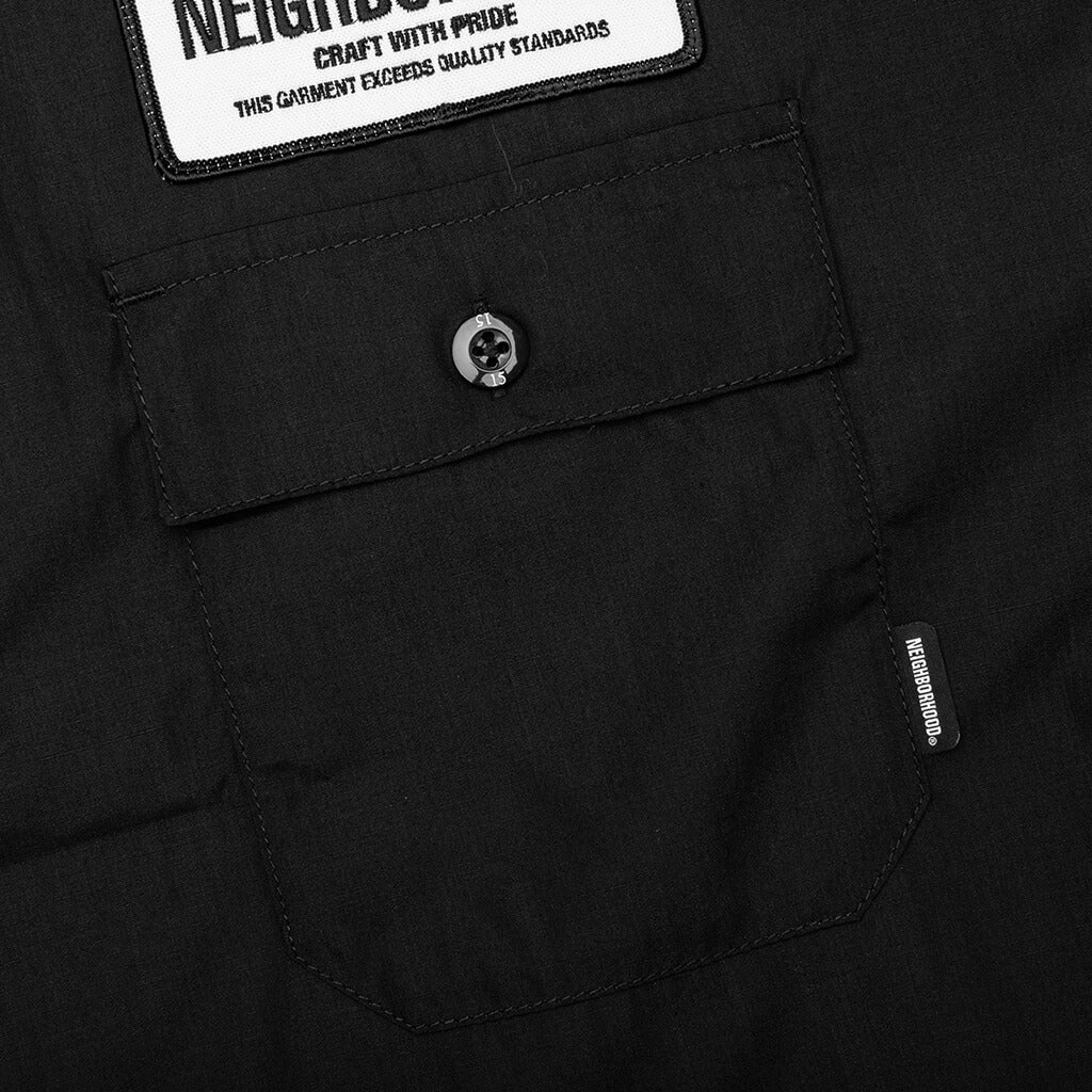 Classic Work S S Shirt Black