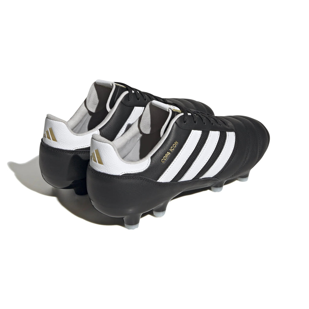 adidas Copa Icon FG Firm Ground Soccer Cleats Black White Gold Metallic