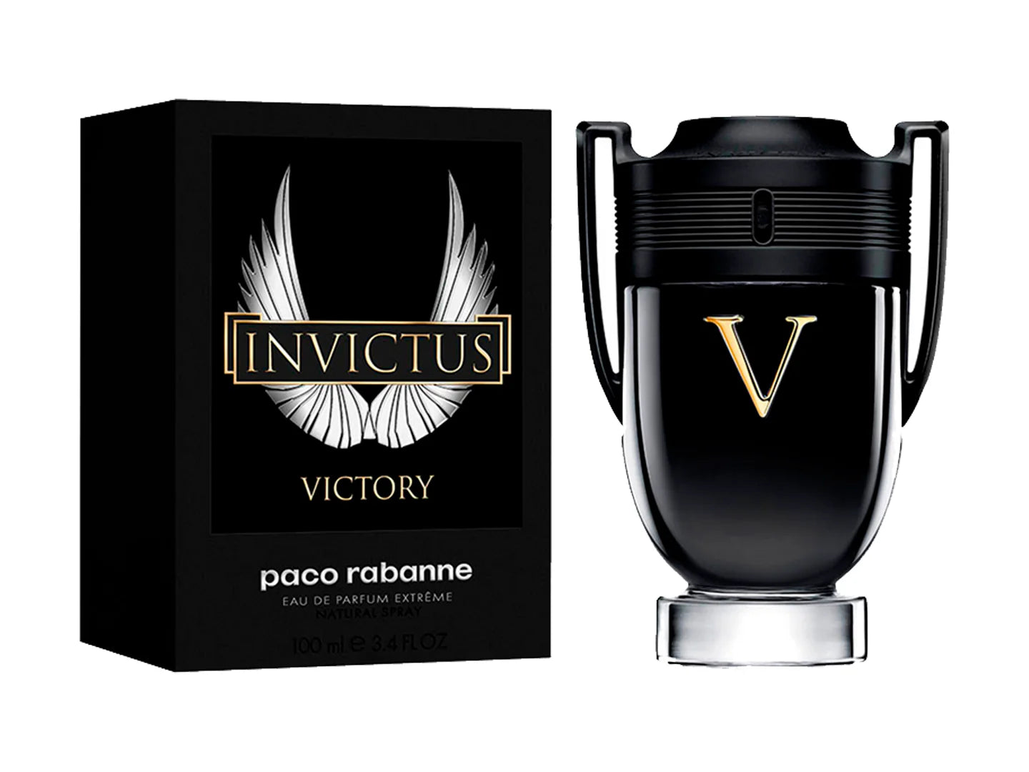 Perfume Paco Rabanne Invictus Victory Eau de Parfum Negro 100ml