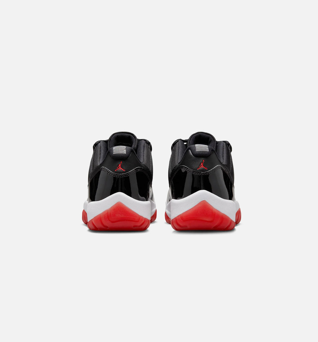 Air Jordan 11 Retro Bred Mens Lifestyle Shoe Black Varsity Red White Free Shipping