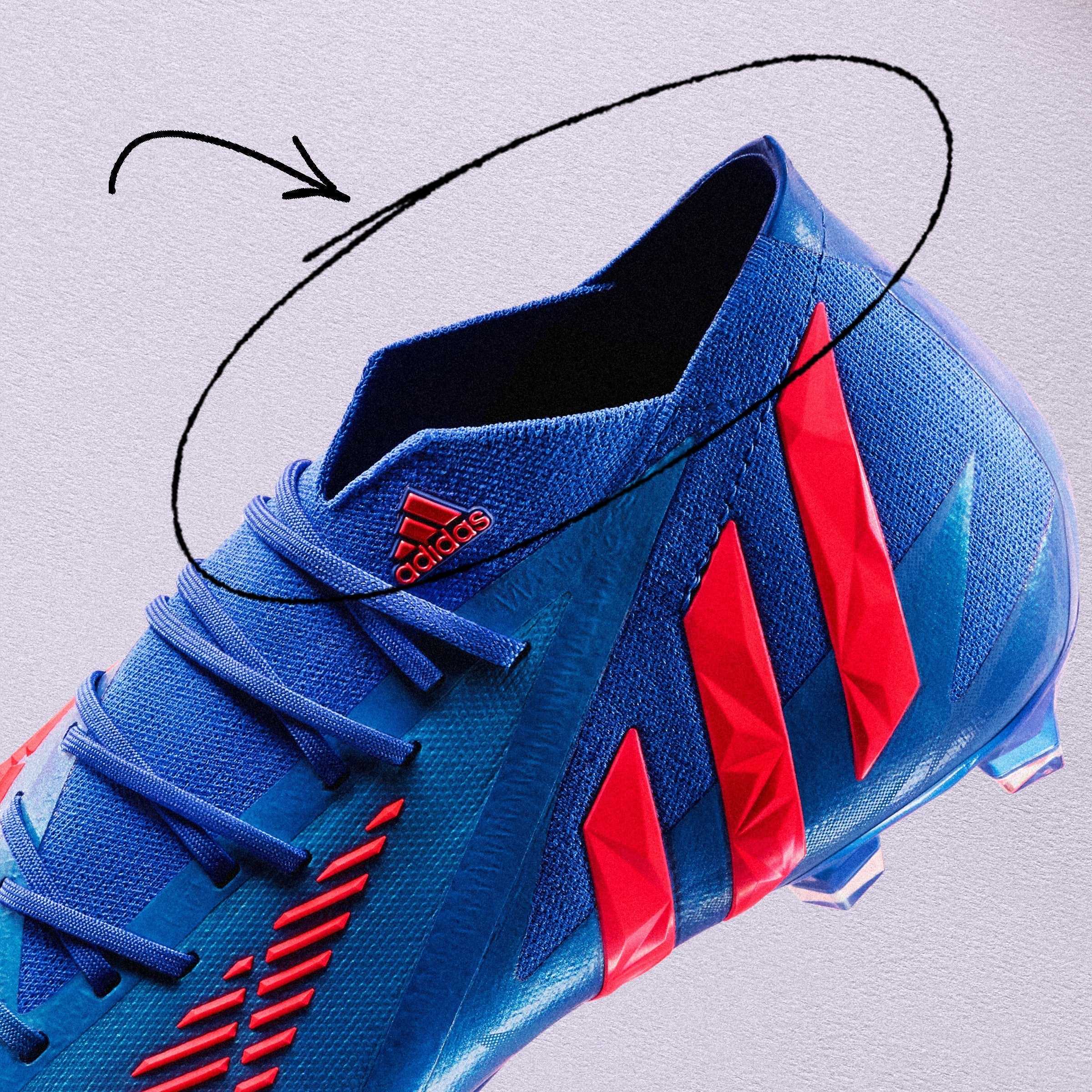 adidas Predator Edge1 FG Firm Ground Boots Hi Res Blue Turbo Hi Res Blue