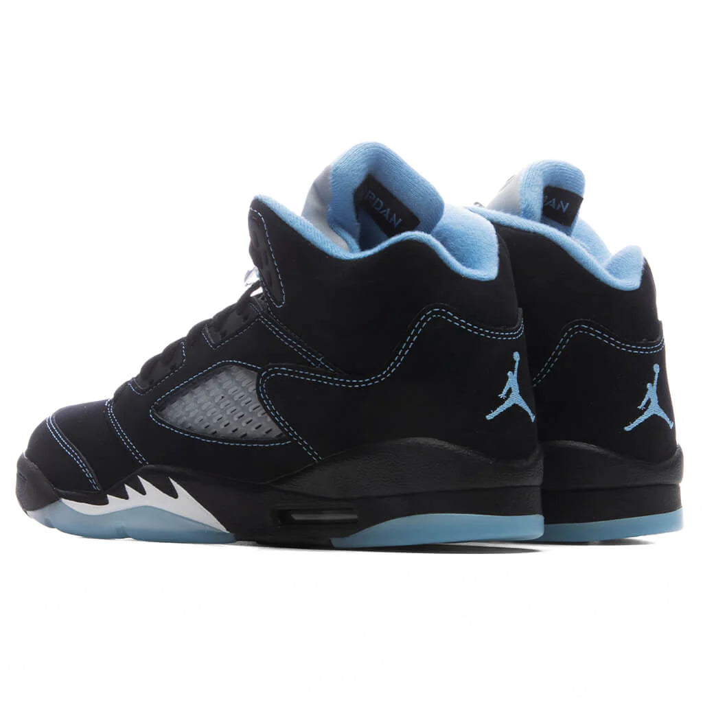 Air Jordan 5 Retro Black Carolina Black Multi