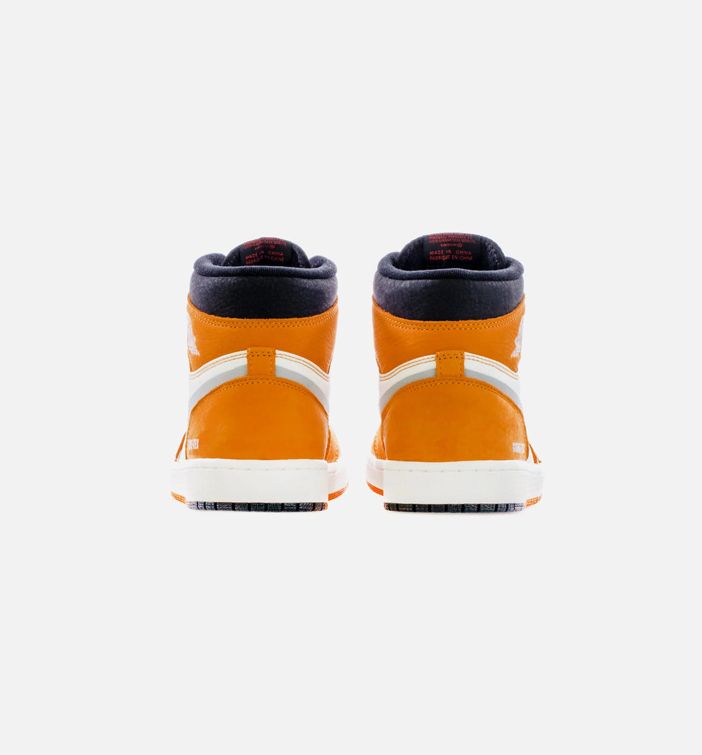 Air Jordan 1 Element Light Curry Mens Lifestyle Shoe Orange Black Free Shipping