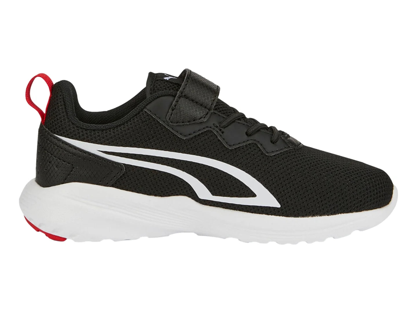 Tenis PUMA Active AC Negro y Blanco para Niño