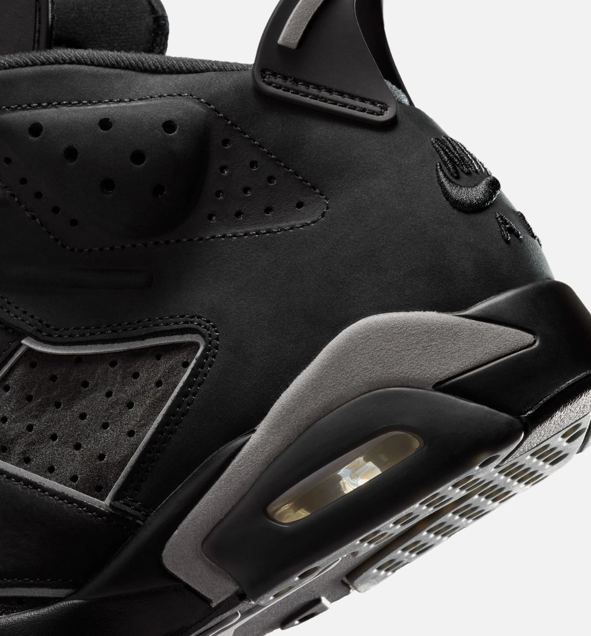 Air Jordan 6 Cap And Gown Mens Lifestyle Shoe Black Reflective Silver Black Free Shipping