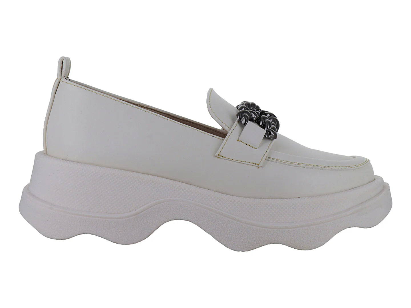 Zapatos Loafer Mutante Latte para Mujer