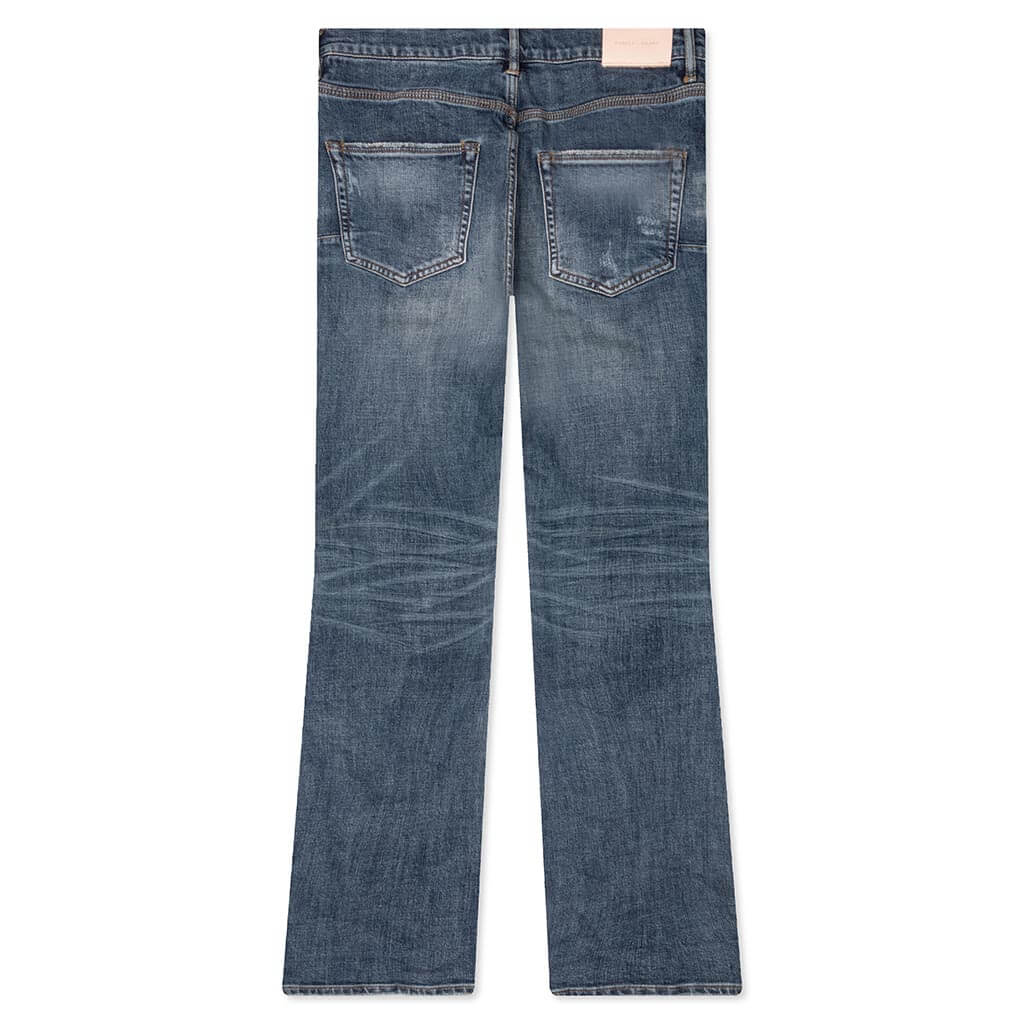 P004 1 Year Fade Flare Dark Indigo