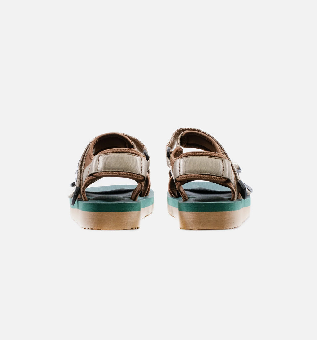 Kisee V Mens Sandals Green Tan