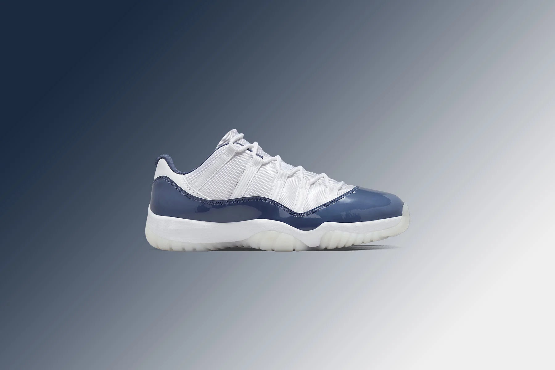 Air Jordan 11 Retro Low White Midnight Navy Diffused Blue