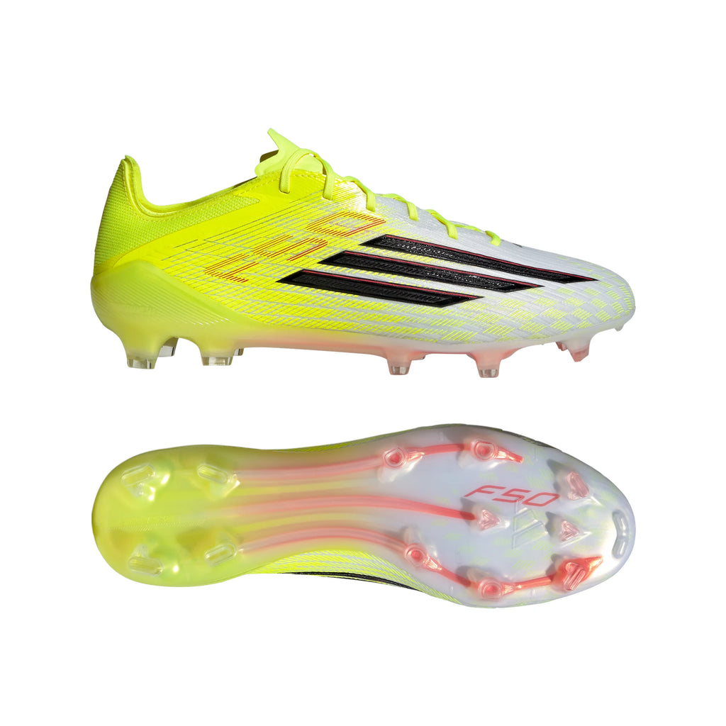 adidas F50 Elite FG Firm Ground Mens Soccer Cleats Yellow Black Red