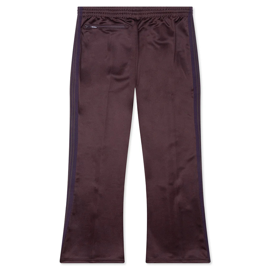 Boot Cut Track Pant Dark Brown