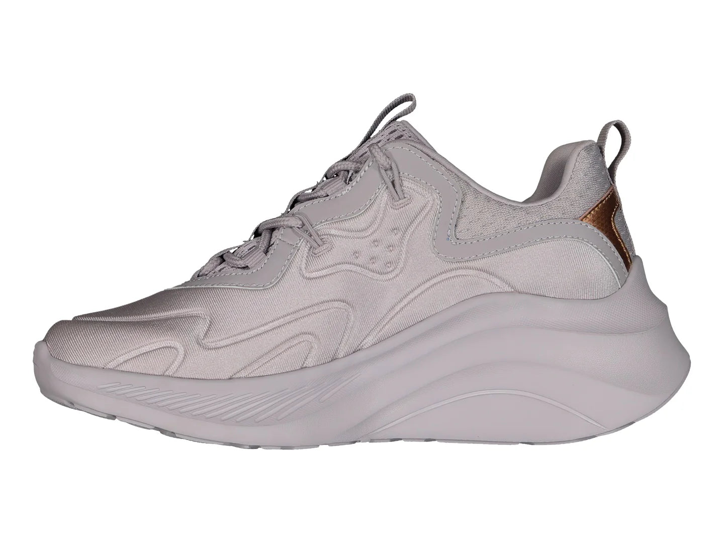 Tenis Skechers BOBS Chaos HI Lavanda para Mujer