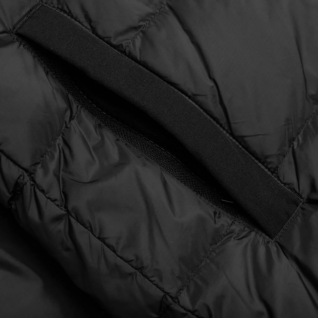 Sherman Convertible Puffer Vest Black