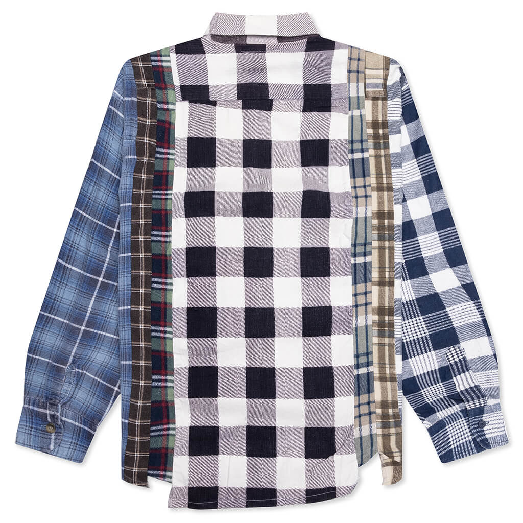 7 Cuts Flannel Shirt Assorted