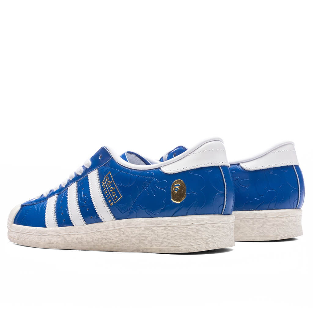 Adidas x BAPE Superstar Blue Cloud White Off White
