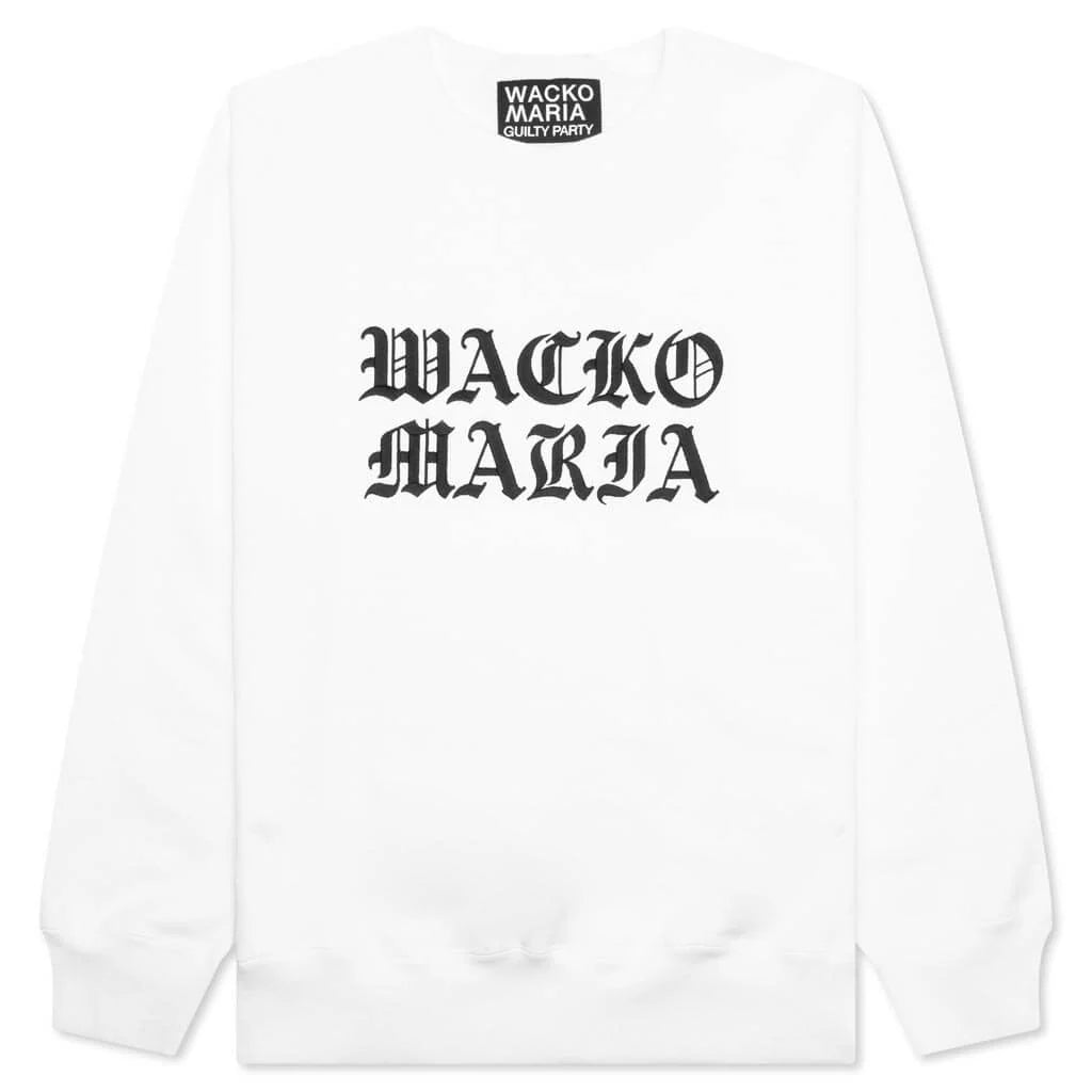 Heavy Weight Crewneck Type 2 Sweatshirt White