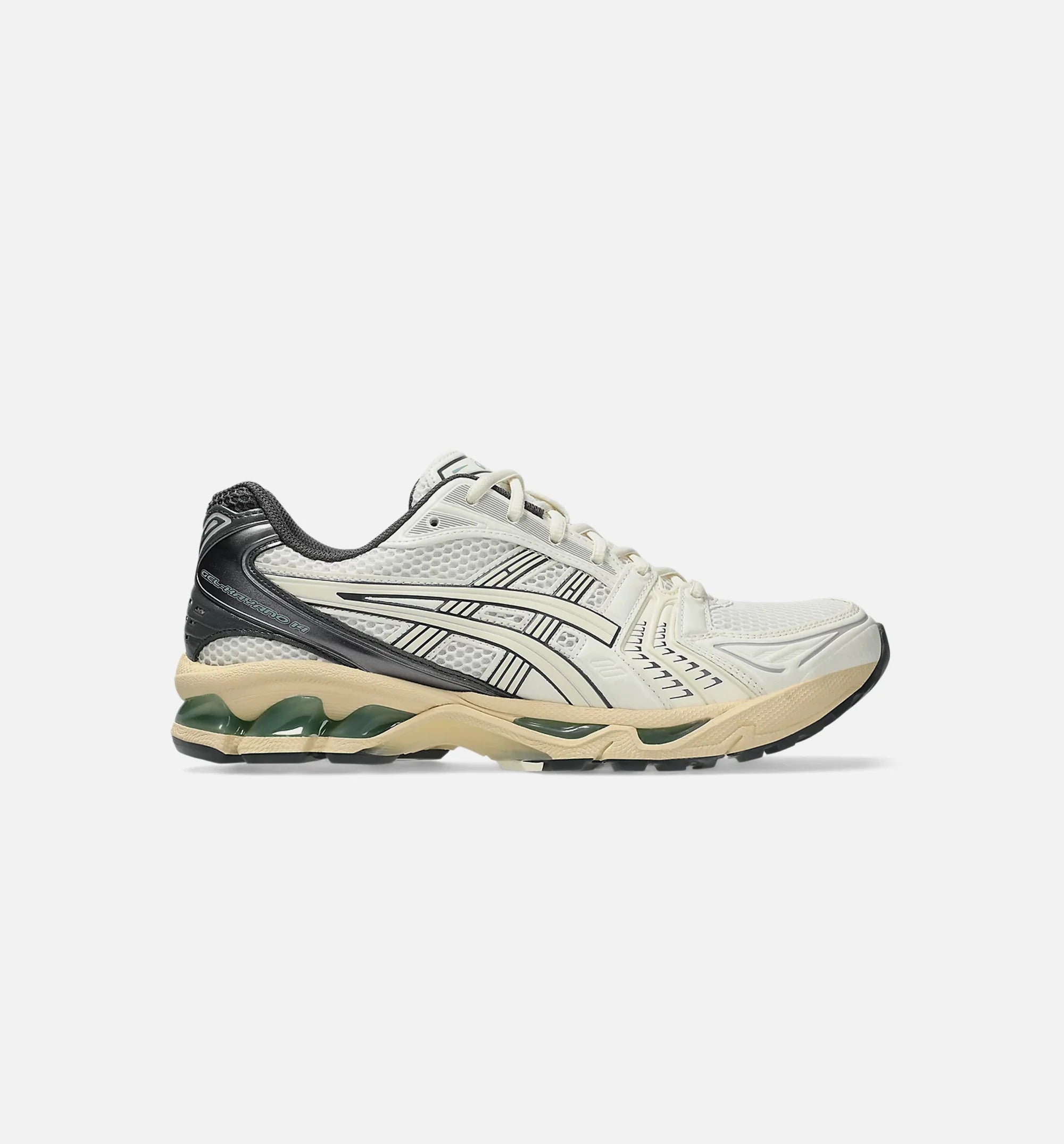Gel Kayano 14 Mens Lifestyle Shoe Cream Obsidian Grey