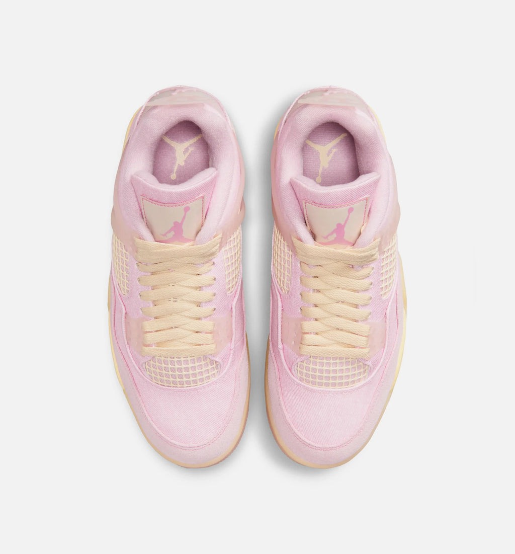 Air Jordan 4 Retro Pink Pearl And Iced Carmine Womens Lifestyle Shoe Pearl Pink Iced Carmine Coconut Milk