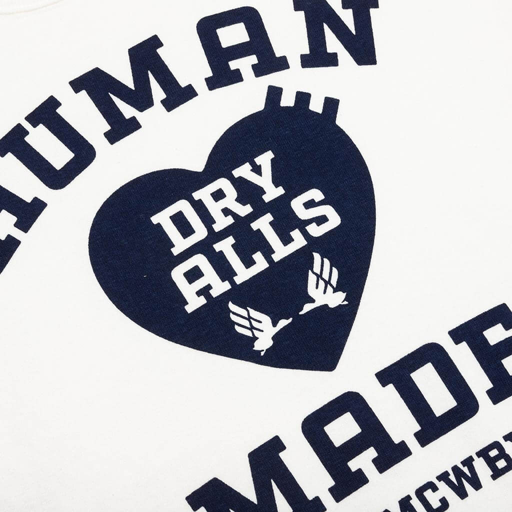 Military Sweatshirt White