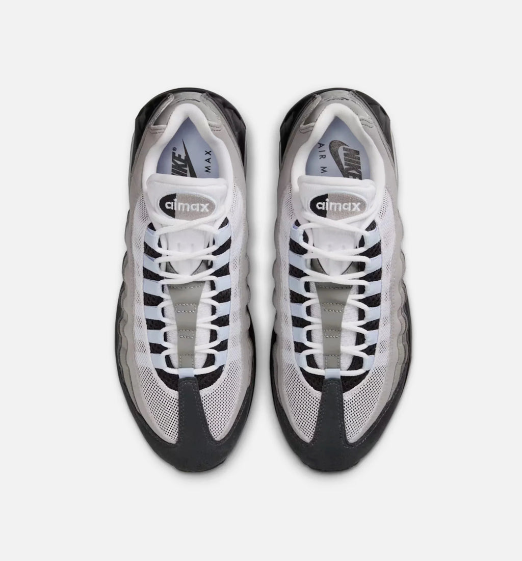 Air Max 95 Big Bubble Womens Lifestyle Shoe Black Blue Tint White Medium Grey Anthracite Light Graphite