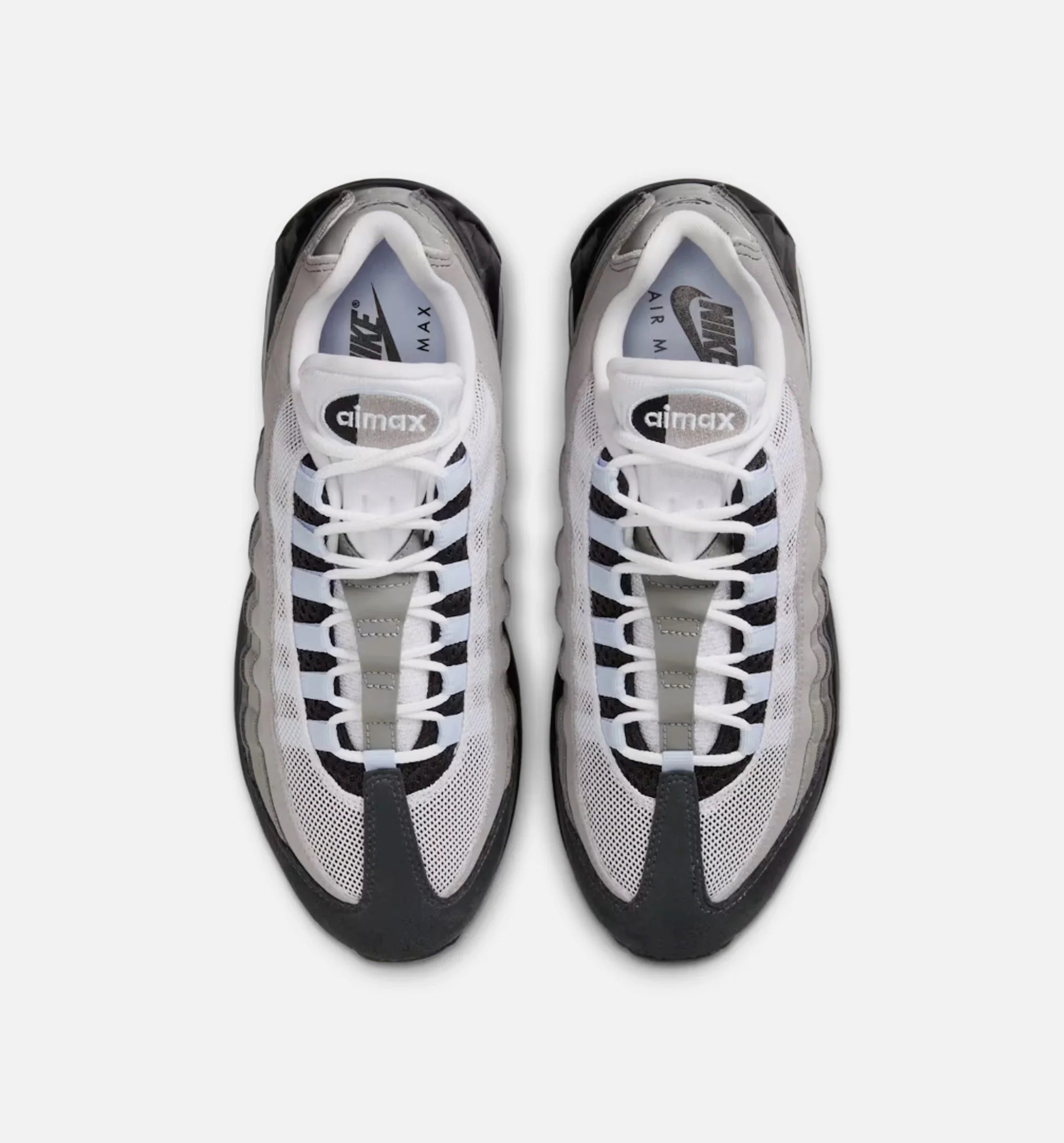 Air Max 95 Big Bubble Womens Lifestyle Shoe Black Blue Tint White Medium Grey Anthracite Light Graphite