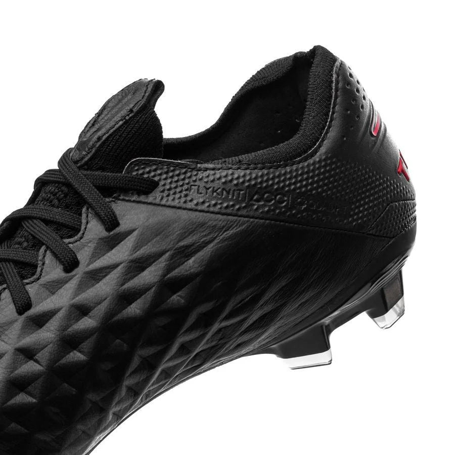 Nike Legend 8 Elite FG Firm Ground Soccer Cleats Black Grey Red