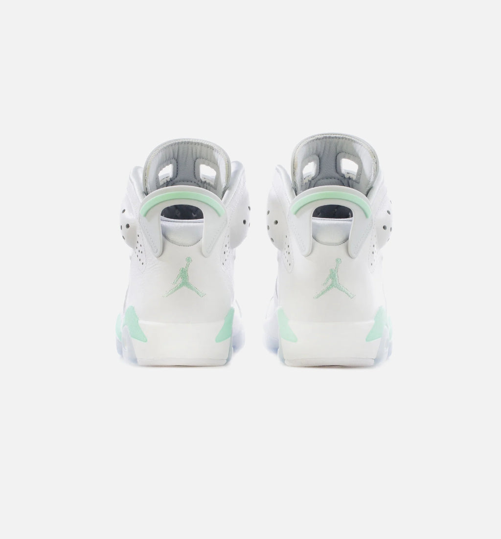 Air Jordan 6 Mint Foam Womens Lifestyle Shoe White Pure Platinum Mint Foam