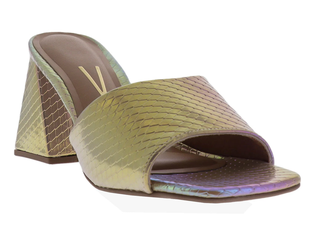 Sandalias Vizzano Beige Holográfico para Mujer