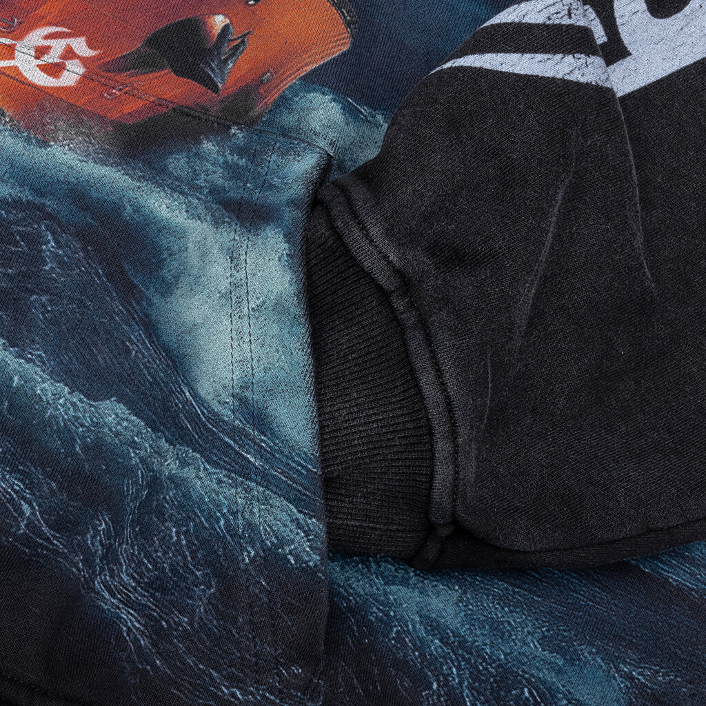 Seasick Hoodie Black