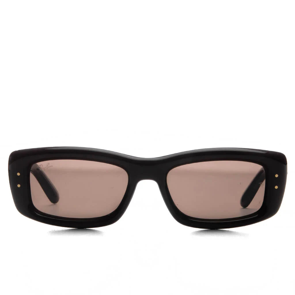 Ray Ban x AAP Rocky Kiliane Puffer Transparent Brown Frame Dark Brown Lens