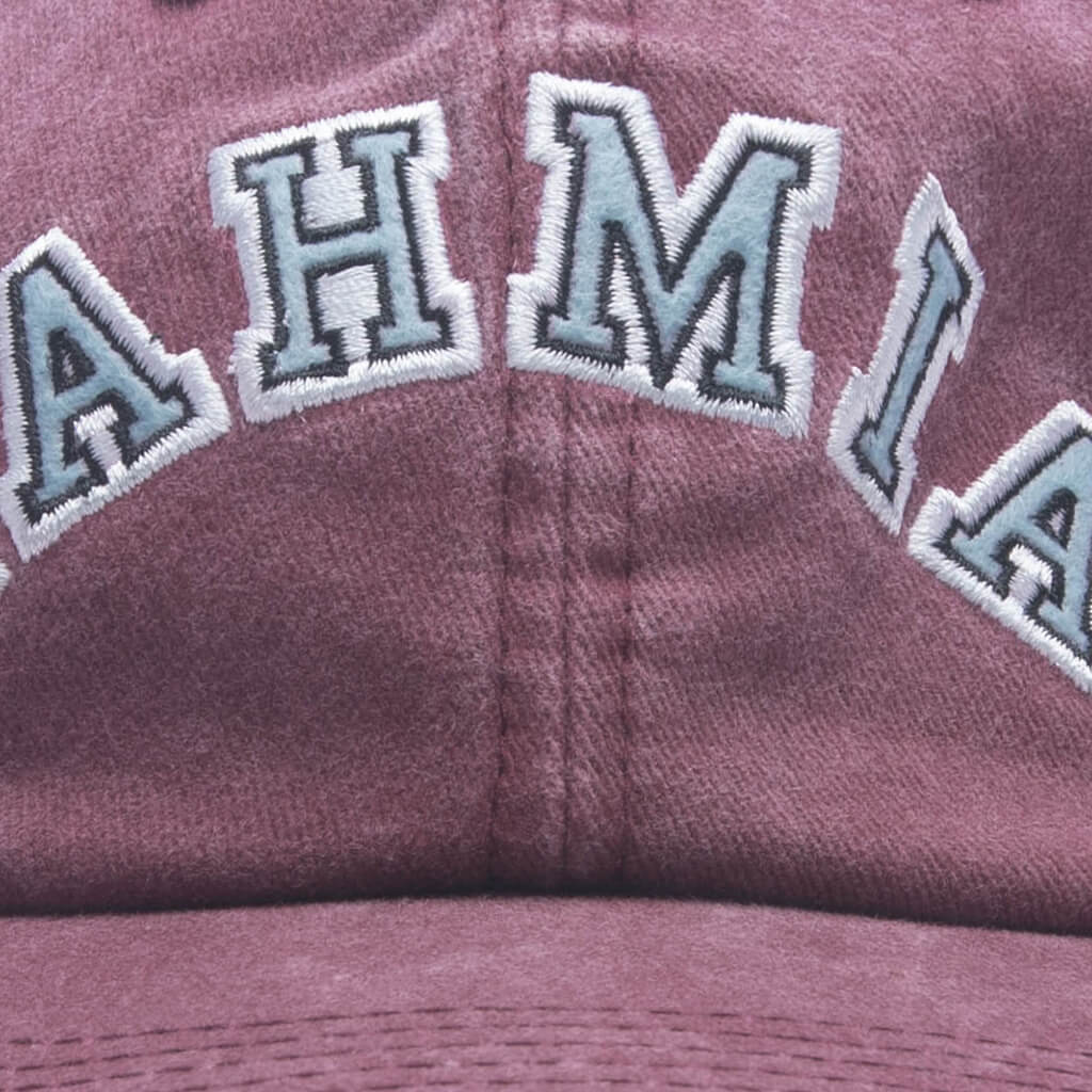 Nahmias Chenille Dad Cap Burgundy