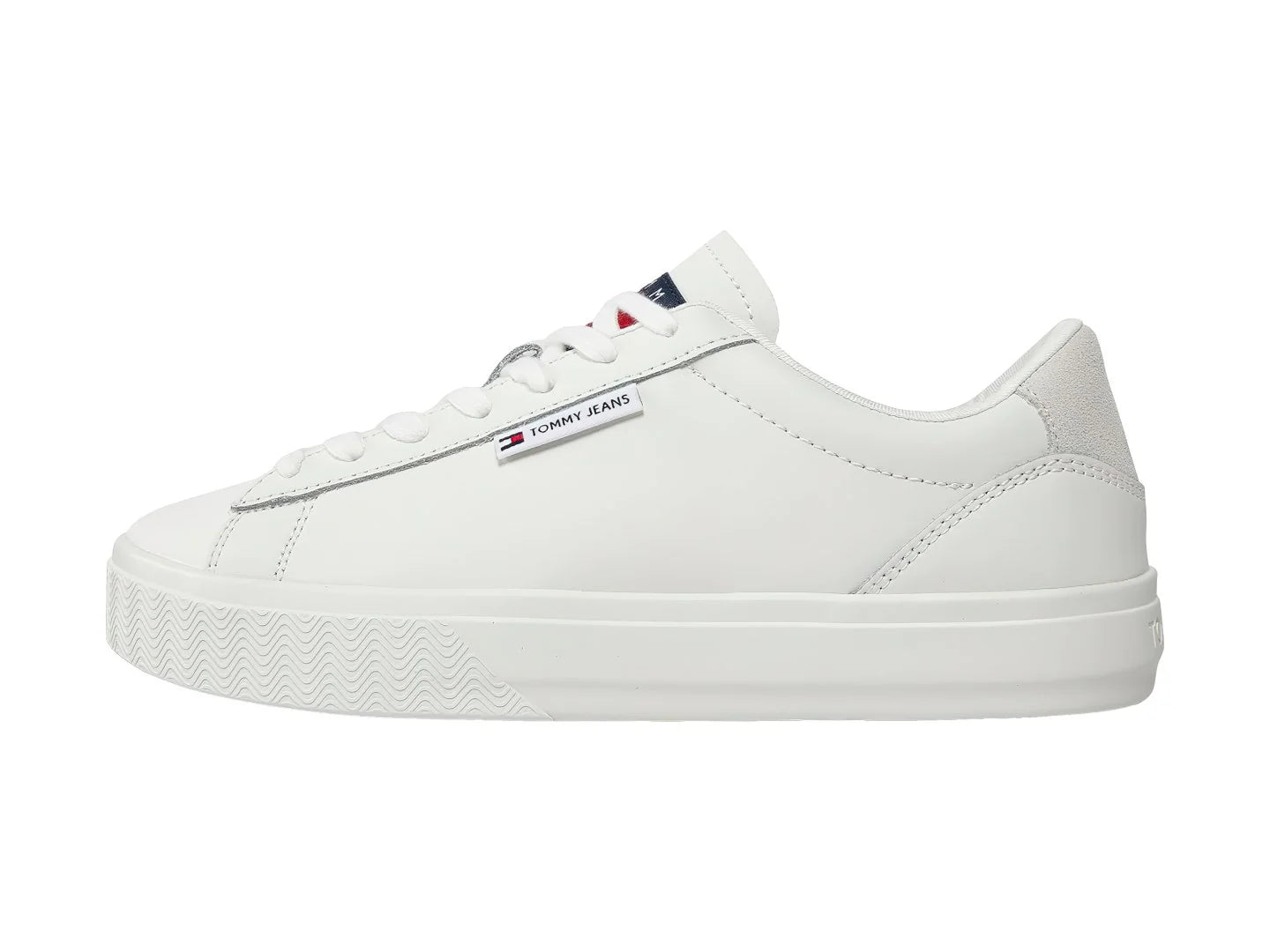 Tenis Tommy Hilfiger Cupsole Sneaker Ecru para Mujer