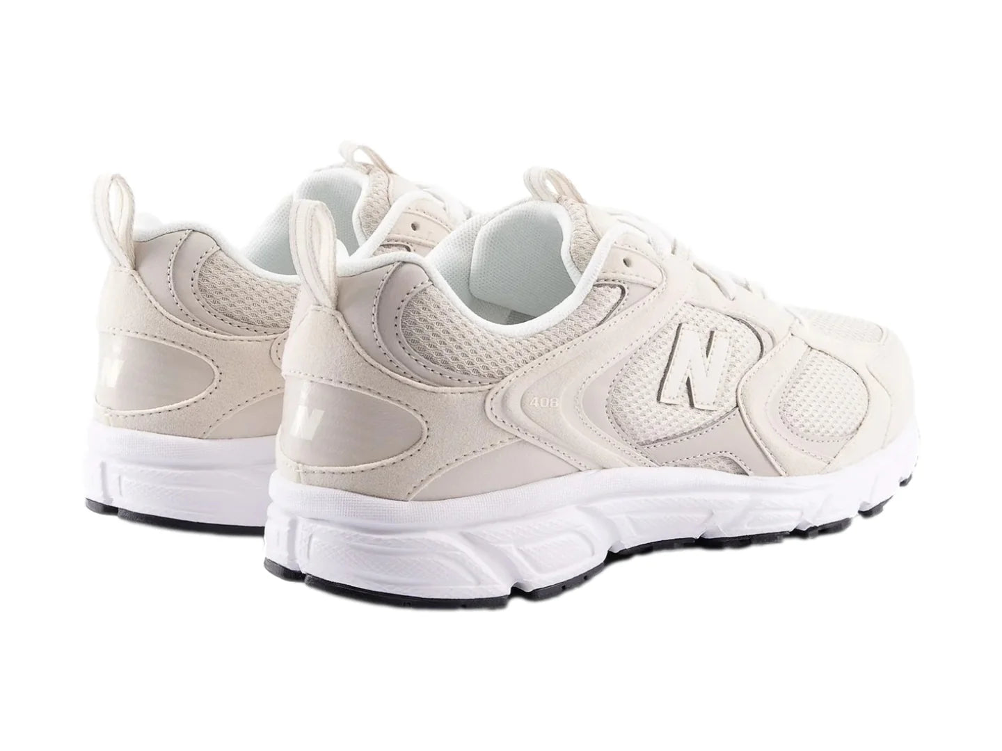 Tenis New Balance 408 Beige y Blanco para Hombre